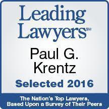 Paul G. Krentz Leading Lawyers Award